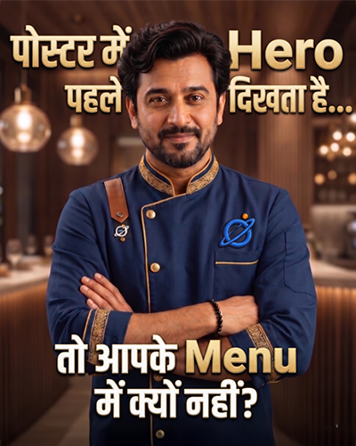 OrbitQR — show your menu hero and Today’s Special first